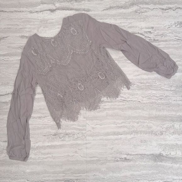 FOREVER 21 Lace Cropped Top - Picture 3 of 4